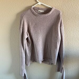 Hint of Mint Lavender Crew Neck Sweater